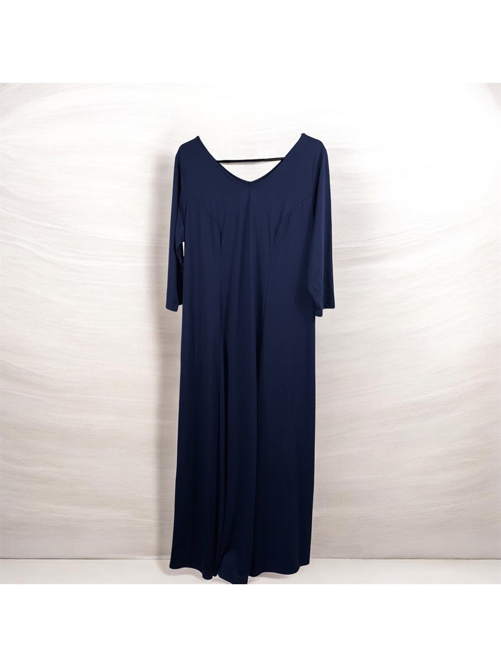 Jessica London Navy Maxi Dress Plus Size 16W
